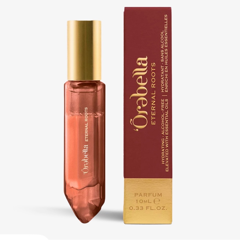 Orebella Eternal Roots Perfume travel size new in plastic wrapped box.